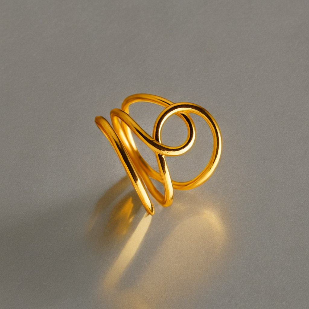 Orbit Gold Ring
