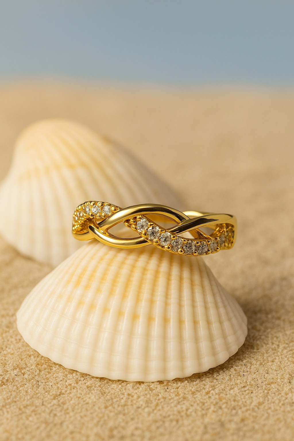 Celeste Wave Ring