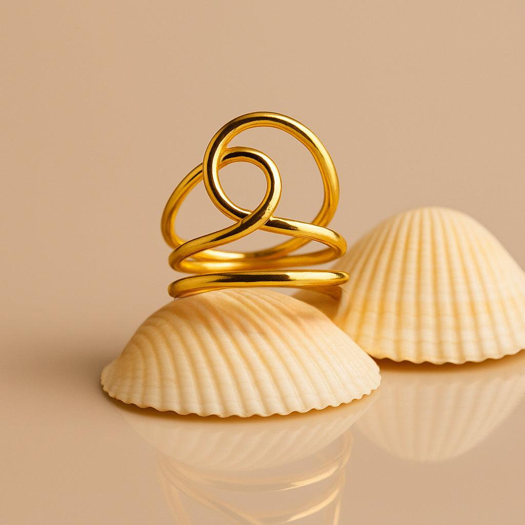 Orbit Gold Ring