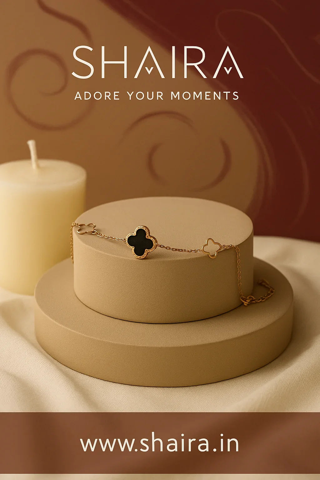 Onyxa Clover Bracelet