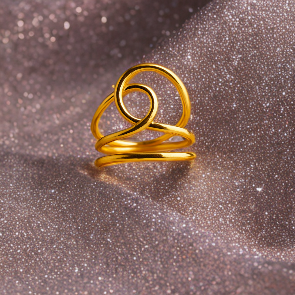 Orbit Gold Ring