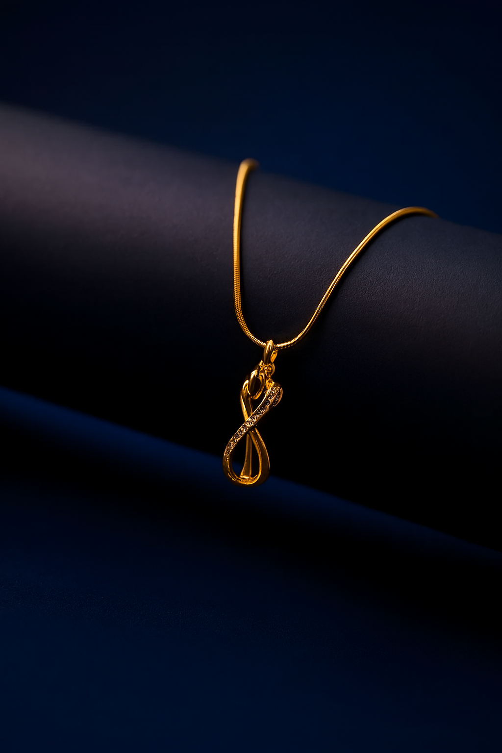 Infinity Knot Pendant Necklace