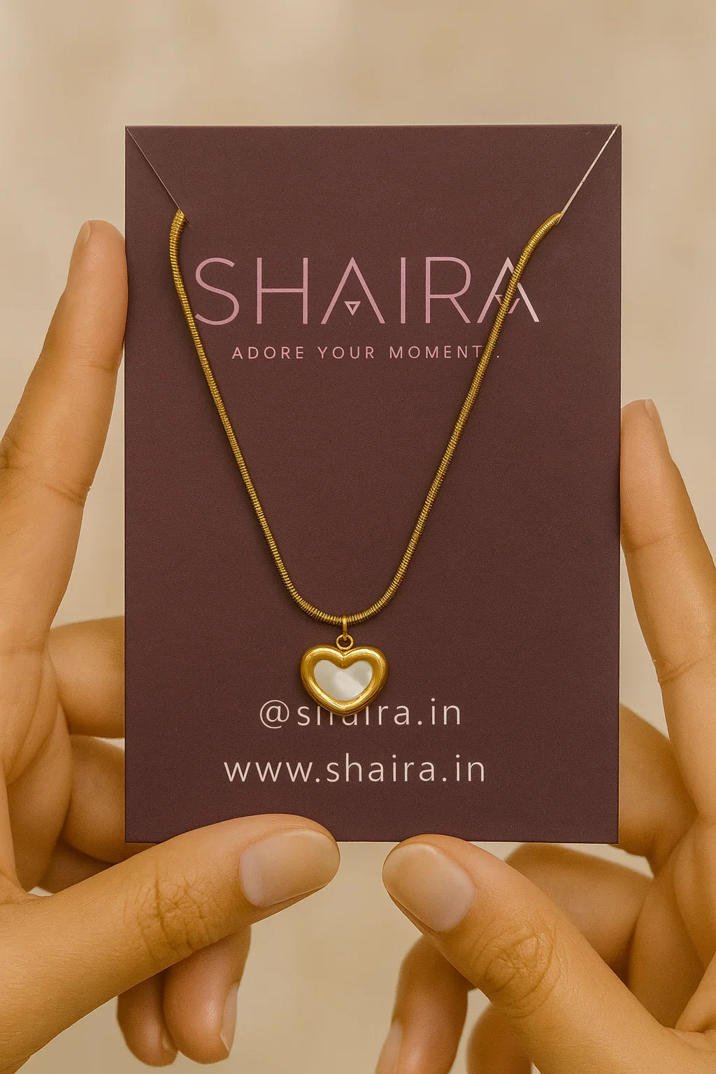 Aureline Heart Duo Pendant