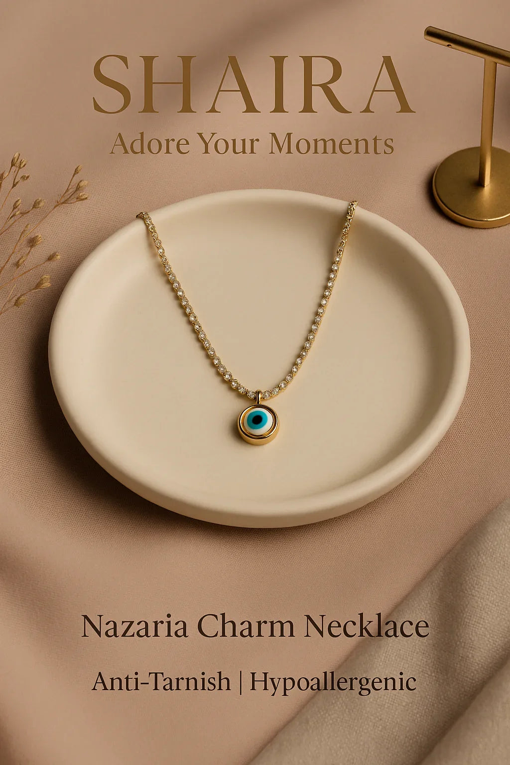 Nazaria Charm Necklace