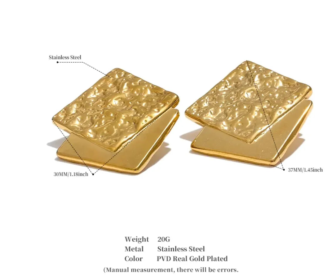 Gilded Nova Studs