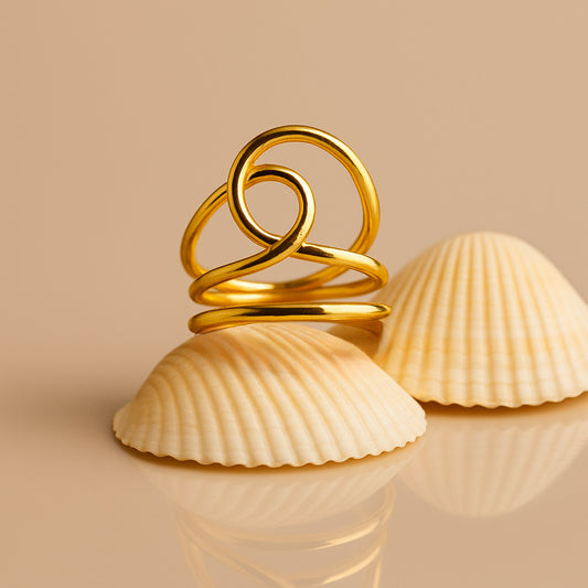Orbit Gold Ring
