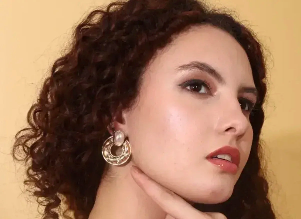 Celeste Pearl Studs