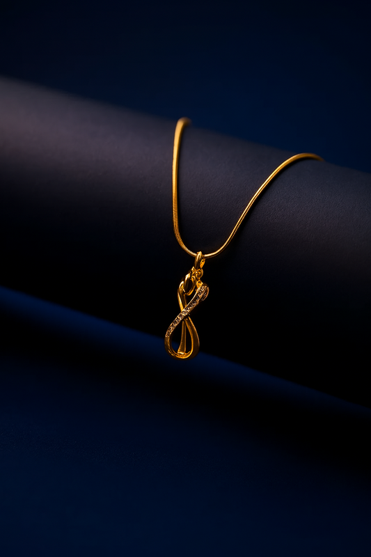 Infinity Knot Pendant Necklace