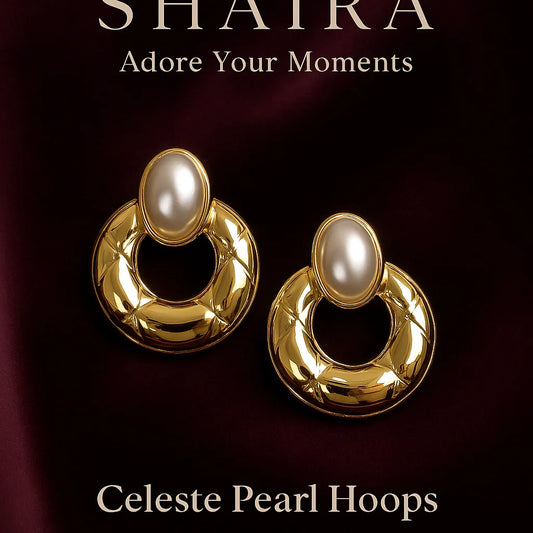 Celeste Pearl Studs