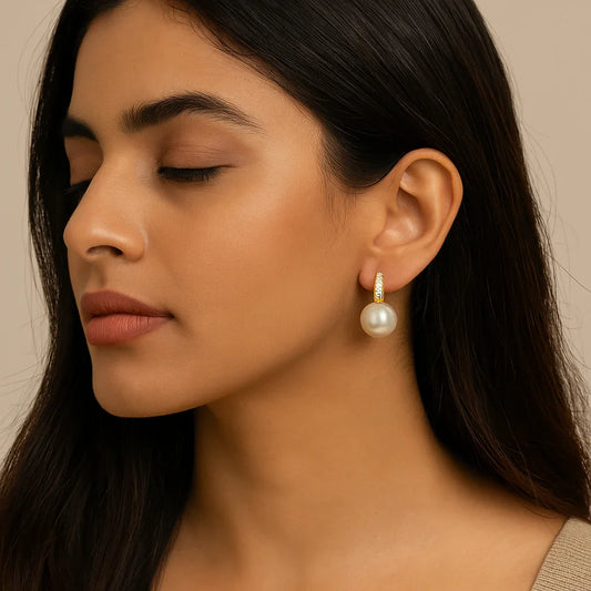 Luxe Pearl Studs