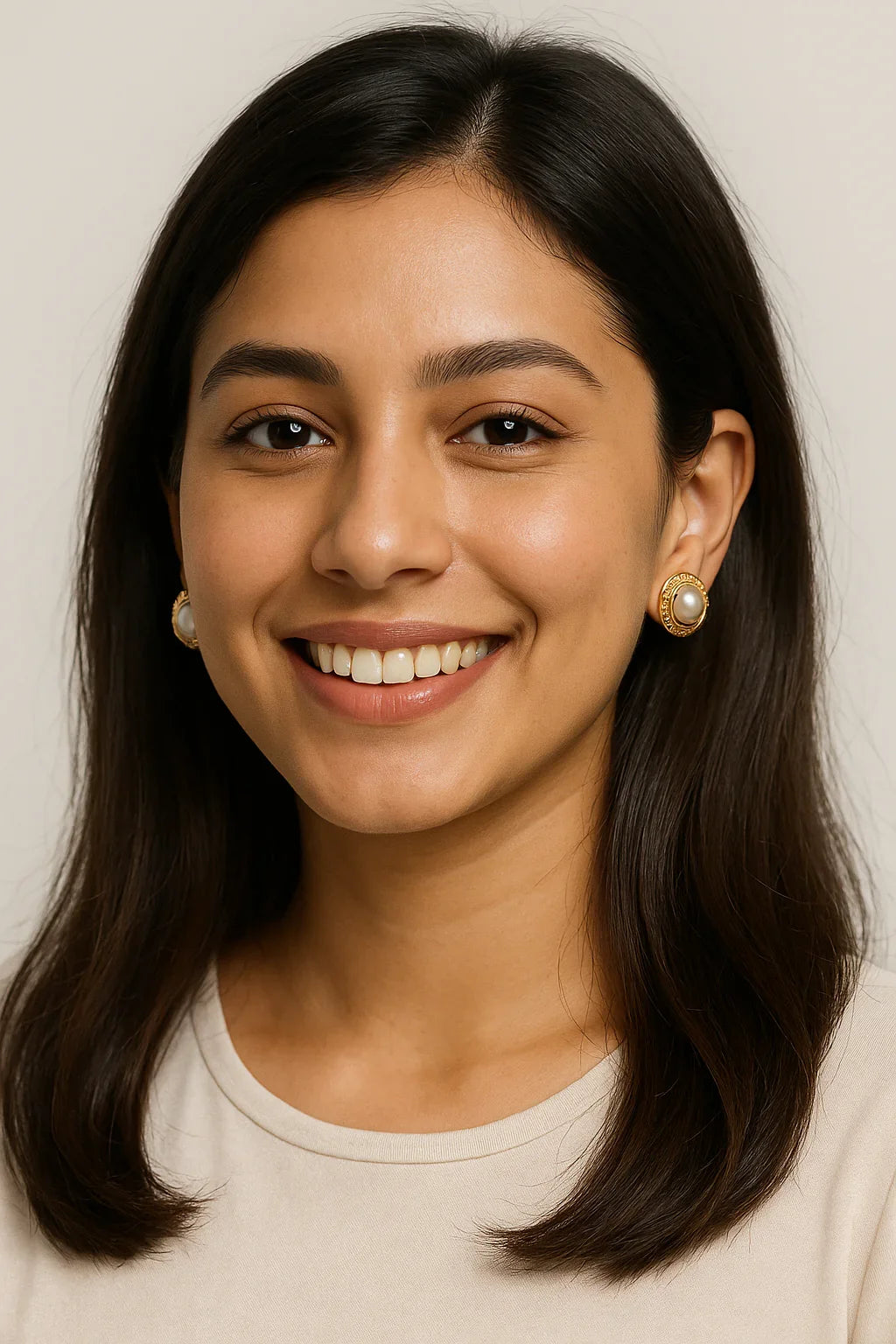 Aura Gold Studs