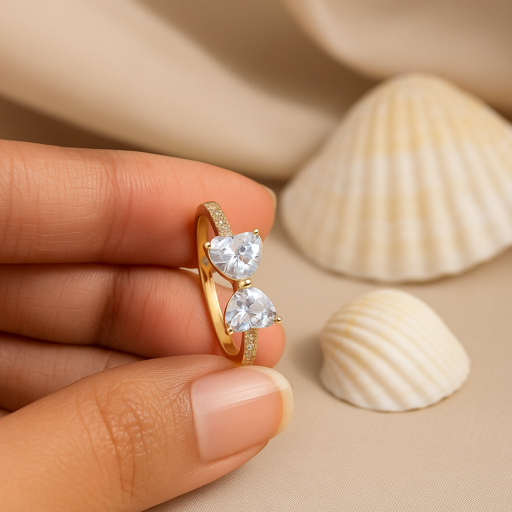 Aurora Heartstone Ring