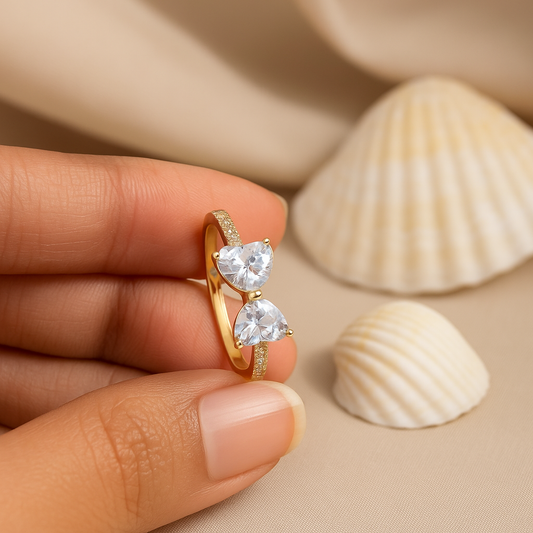 Aurora Heartstone Ring