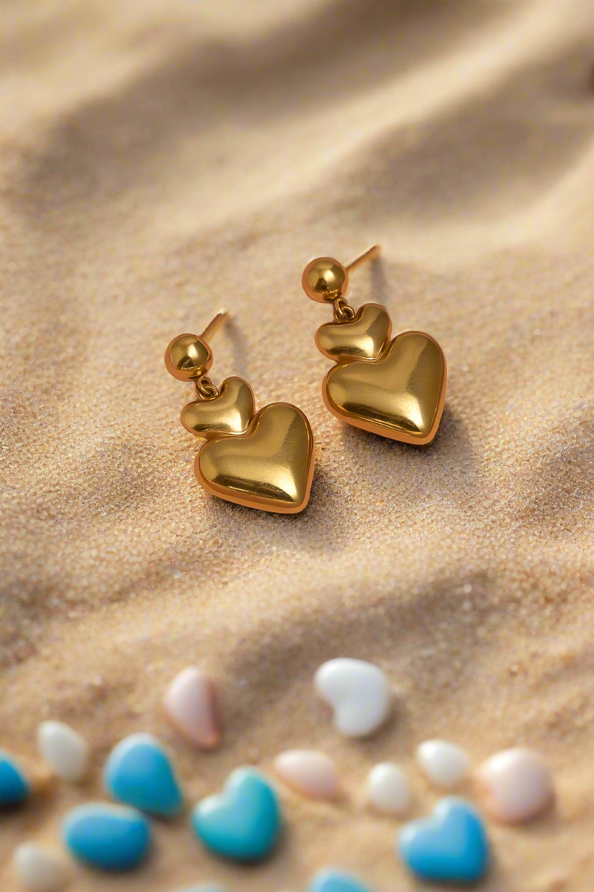 Sweetheart Drop Earrings