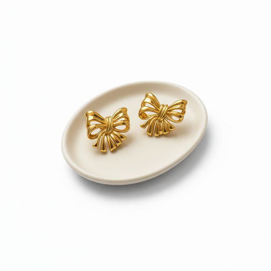Aurora Gold Studs